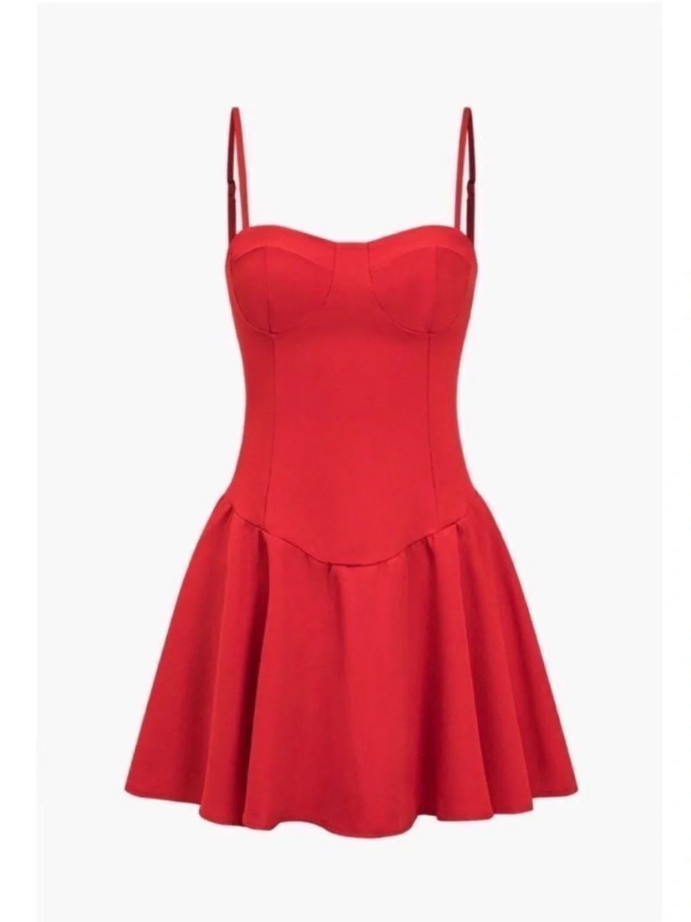 Micas Solid Slip Bustier Mini
Dress size L